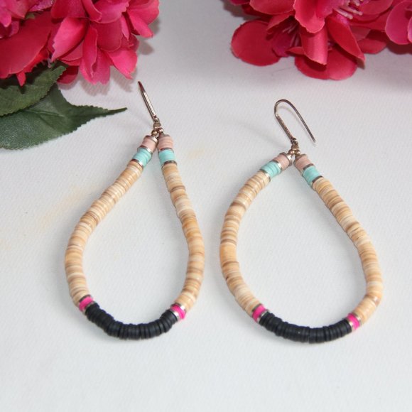 Isabel Marant Victoria Heishi Bead Earrings - Picture 2 of 16